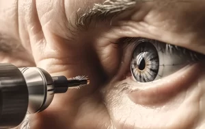 Visão afetada por diabetes Clínica Oftovision